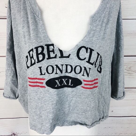 Divided Rebel Club London Boxing Crop Tee Large - Picture 3 of 7